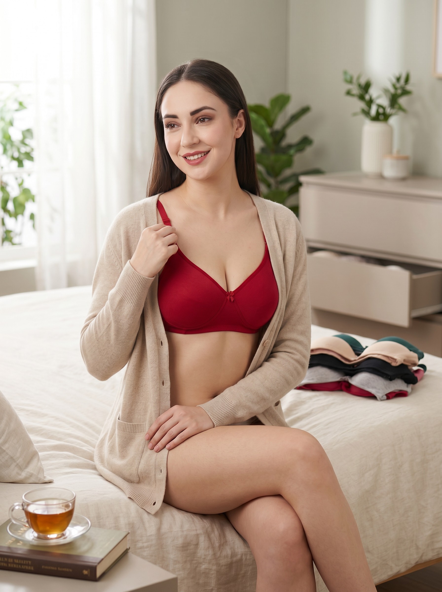 Seamless Padded Bra Rani Foam - Image 2